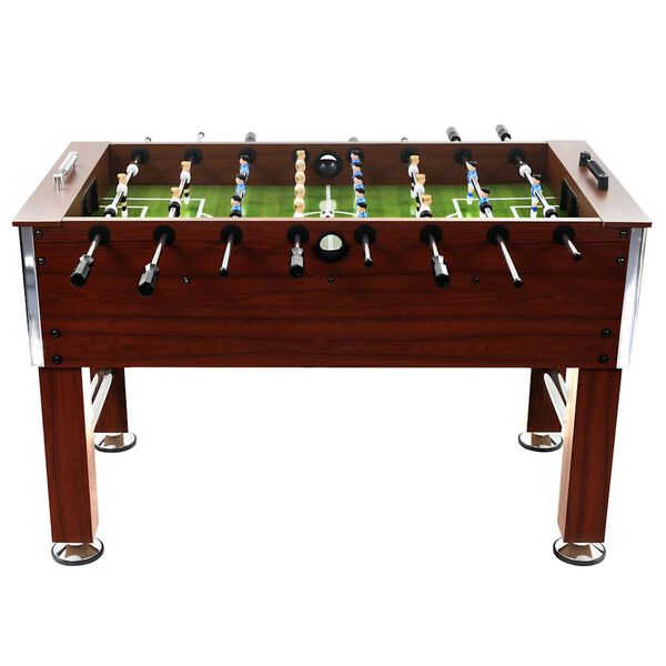 Baby-foot Marron en acier