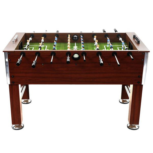 Baby-foot Marron en acier