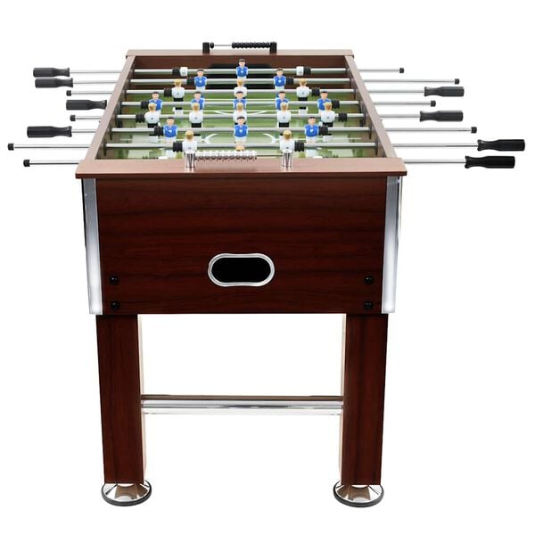 Baby-foot Marron en acier