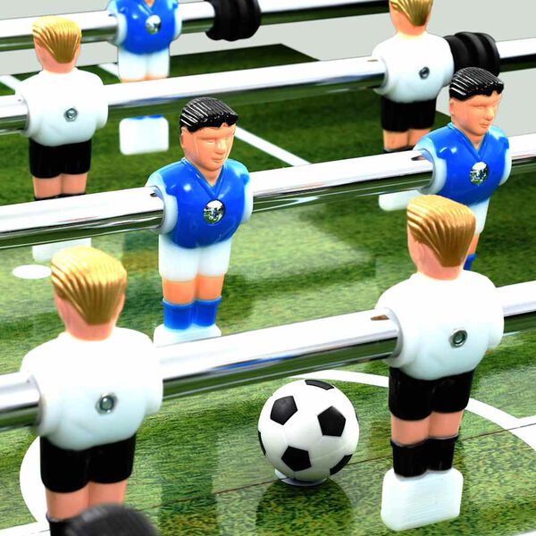 Baby-foot Blanc en acier