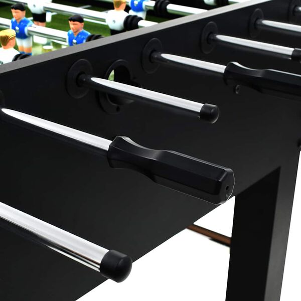 Baby-foot Noir en acier