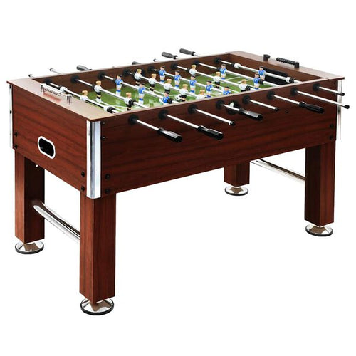 Baby-foot Marron en acier